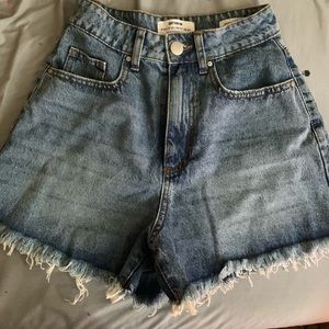 Jean shorts